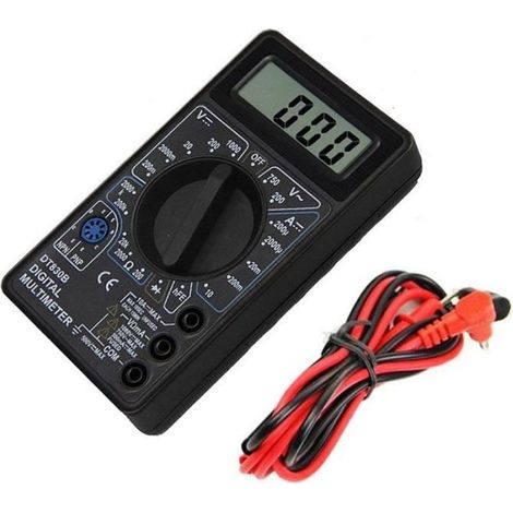 Ohmmeter, Voltmeter, Amperemeter, Digitalmultimeter, Tester, Schwarz-ywey