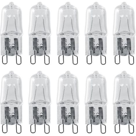 G9-glühbirne – Umweltfreundlich – 10er-pack – Warmweiß – 40 W – Halogen – 3000 Stunden Lebensdauer – Ywey