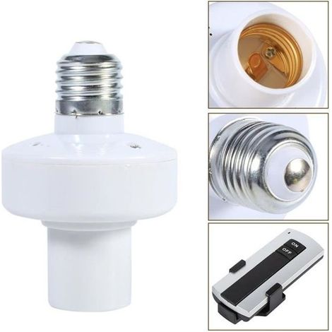 E27 Lampenfassung – Kabellose Fernbedienung – Lampenhalter – 220 V – 10 M Reichweite – Ywey