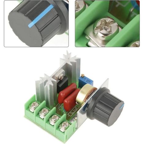 Atyhao Ac 50-220v 2000w 25a Spannungsregler Dimmer Ac Motor Drehzahlregler-ywey