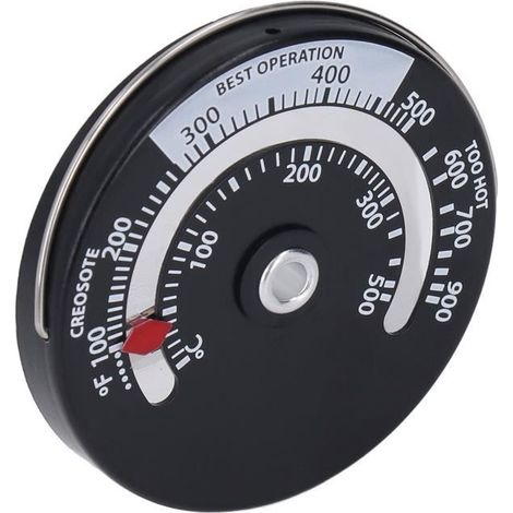 Magnetisches Thermometer Für Holzöfen, Ofenthermometer 0500 Mit Ywey