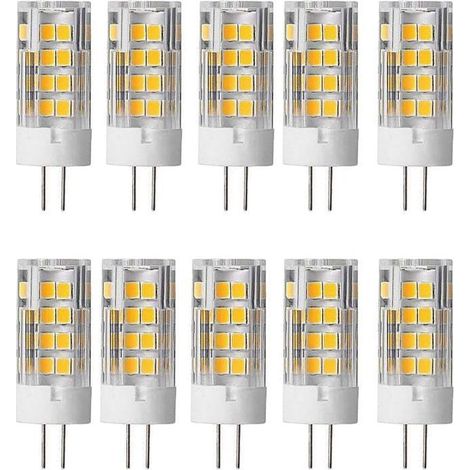 G4 5w Led-lampe (entspricht 50w Halogenlampe), Warmweiß 3000k, 500 Lumen, 220-240v Wechselstrom, 360°-lampe – Olivgrün – Gelb