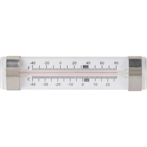 Sonew Mini-thermometer, Mini-haushalts-küchen-kühlschrank-thermometer Mit Anzeige, Fahrenheit Celsius (13,3-ywey Länge)