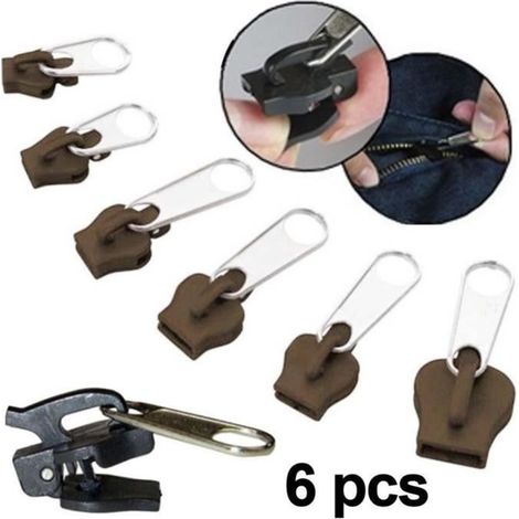 Reißverschluss-reparaturset – Gototop – 6-teilig – Metall Und Pvc – Robust Und Leicht – Ywey