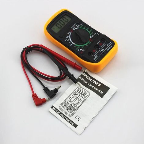 Xl-830l Digitales Voltmeter, Amperemeter, Ohmmeter, Multimeter, Ac/dc-spannungsprüfer - Ywey