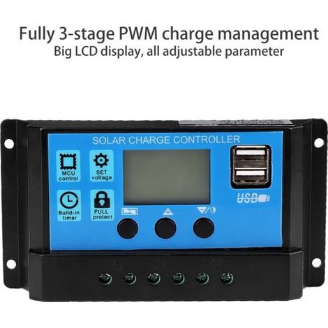 Ywey Automatischer Pwm-solar-laderegler-kit Für Solar-batterieladegeräte (30a)