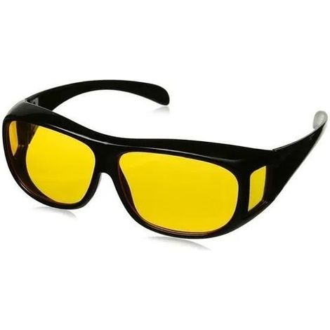 Nachtsichtbrille, Gelbe Blendschutzgläser, Verbessert Das Fahren Bei Tag Und Nacht - Ywey