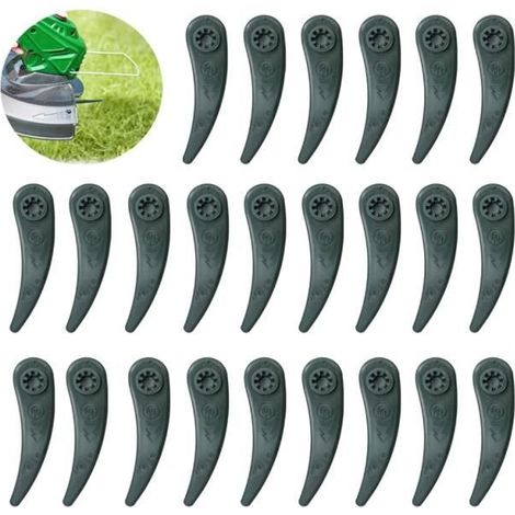 Ersatzmesser Für Rasenmäher – Bosch – Durablade – 24er-pack – Kompatibel Mit Art 23-18 Li Und Art 26-18 Li-ywey