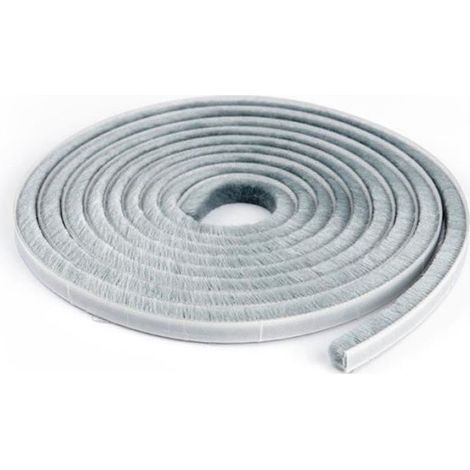 Dichtung Für Schiebetür- Und Fensterprojekte – Grau – 9 Mm X 15 Mm X 5 M – Ywey