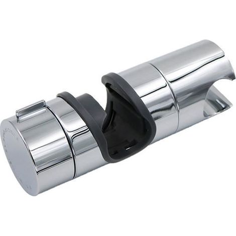 Hoome Ersatz-duschstangen-gleitgelenk-klemmenhalterung, Chrom, 18–25 Mm Verstellbar, Abs – Ywey