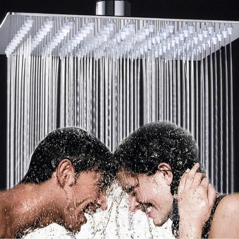 Regenduschkopf – Edelstahl – 8 Zoll Quadratisch – Chrom – Wassersparend – Ywey