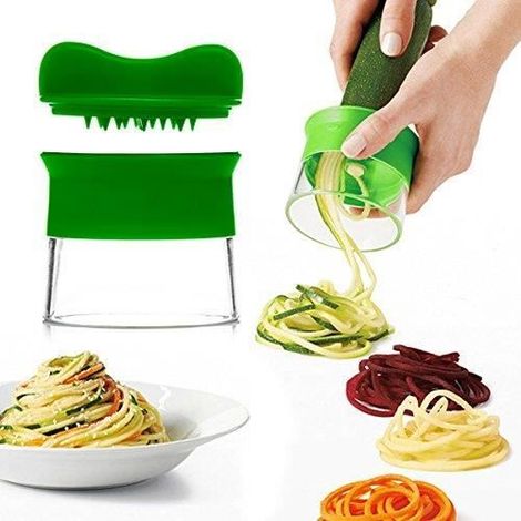 Multifunktionale Gemüsereibe, Urclever Küchen-gemüseschneider Spiralschäler Gurkenreibe Für Zucchini Und Gurken - Ywey