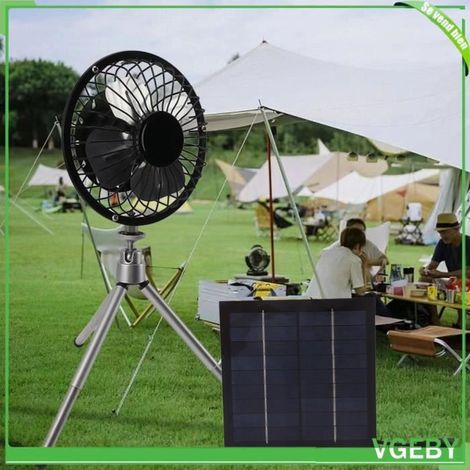 Solarventilator - Vgeby - Modell Abil - 20 W - Usb - Tragbar