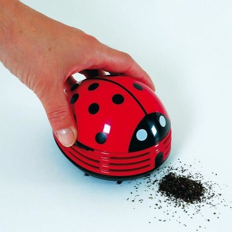 Ladybug Mini-tischstaubsauger – Batteriebetriebener Mini-staubsauger – Geschenkidee Für Küche Und Tisch – Ywey