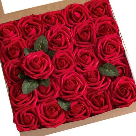 Schaumstoffrosen, Schaumstoffblumen, Künstliche Rosen, Rosenköpfe, Gefälschte Rosen, Diy-brautsträuße, D-ywey