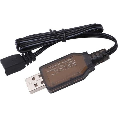 Zerone 7,4v 1/16 Rc Lipo-akku-usb-ladegerät, 7,4v 1000ma Lipo-akku-usb-ladekabel - Ywey