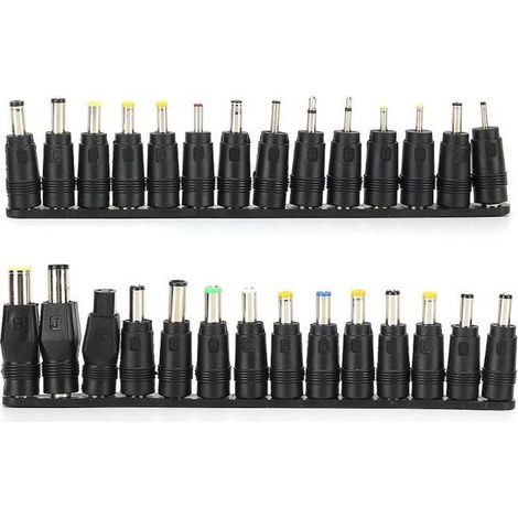 Vingvo Laptop-netzteil, 28 Stück Dc-netzadapterspitzen 5,5 X 2,1 Mm Konvertierungskopf - Ywey