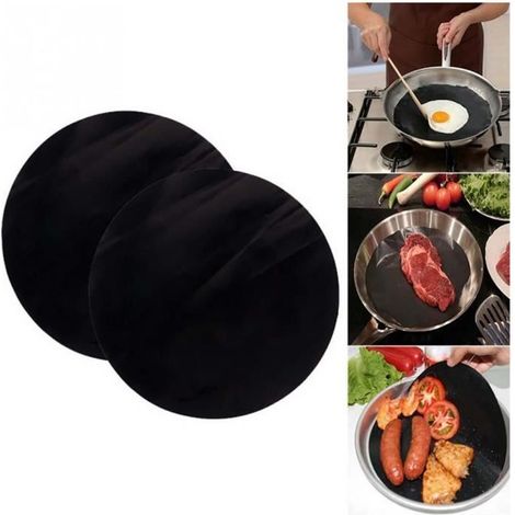 Antihaft-backblech - Shipenophy - 24 Cm - 2er-pack - Hitzebeständig - Fiberglasgewebe - Ywey