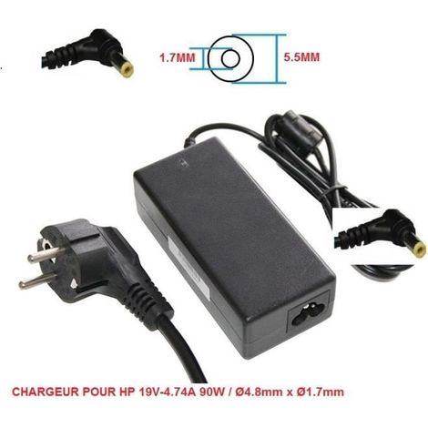Kompatibles Netzteil Für Hp 19v-4,74a 90w / Ø4,8mm X Ø1,7mm-ywey