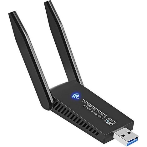 1300-mbit/s-wlan-adapter – Aperil – Dualband-adapter – 5-dbi-antenne – Usb 3.0 – Einfache Installation – Ywey
