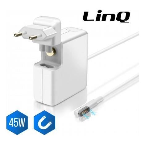 45w Magsafe Netzteil Ap-45, Linq - Weiß Für Apple Macbook Air (1. Generation)