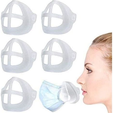 Maskenhalterung – Nicht Spezifiziert – 3d-silikon – Komfortabel – Waschbar – Wiederverwendbar – Ywey