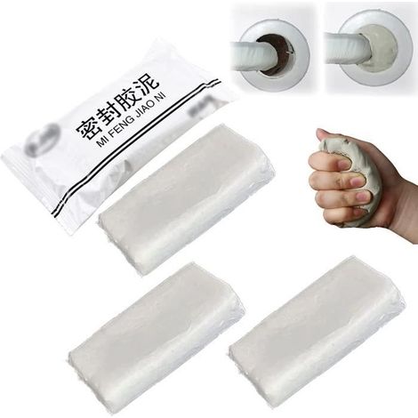 Wasserdichte Dichtmasse, 3-teilig – Wasserdichte Reparaturmasse, Wandreparaturkitt, Trockenbau-reparaturpaste, Schnellreparatur Für Rohrverbindungen – Ywey