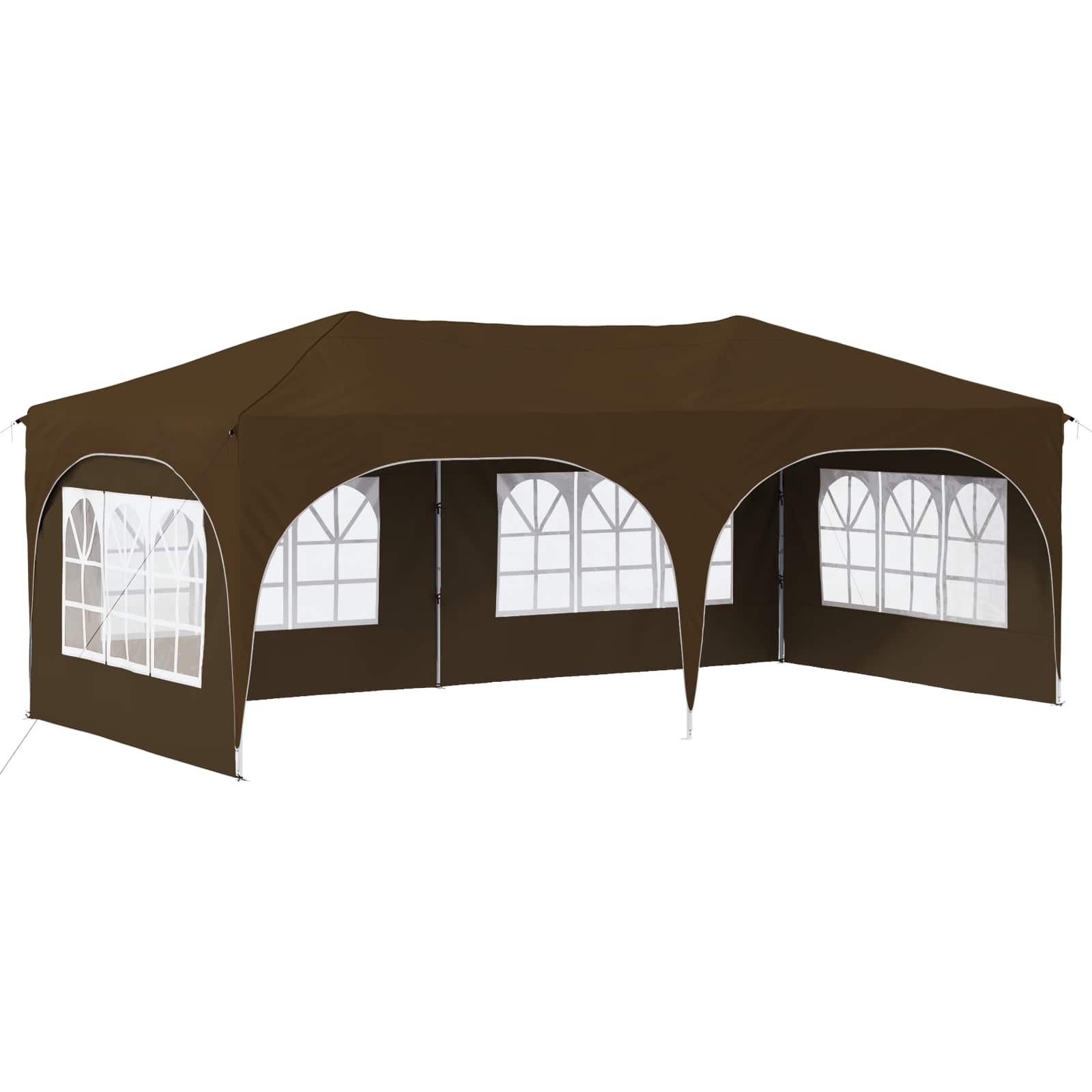 Maison Exclusive - Pop-up Partyzelt 574 X 289 X 245 Cm Taupe Oxfo