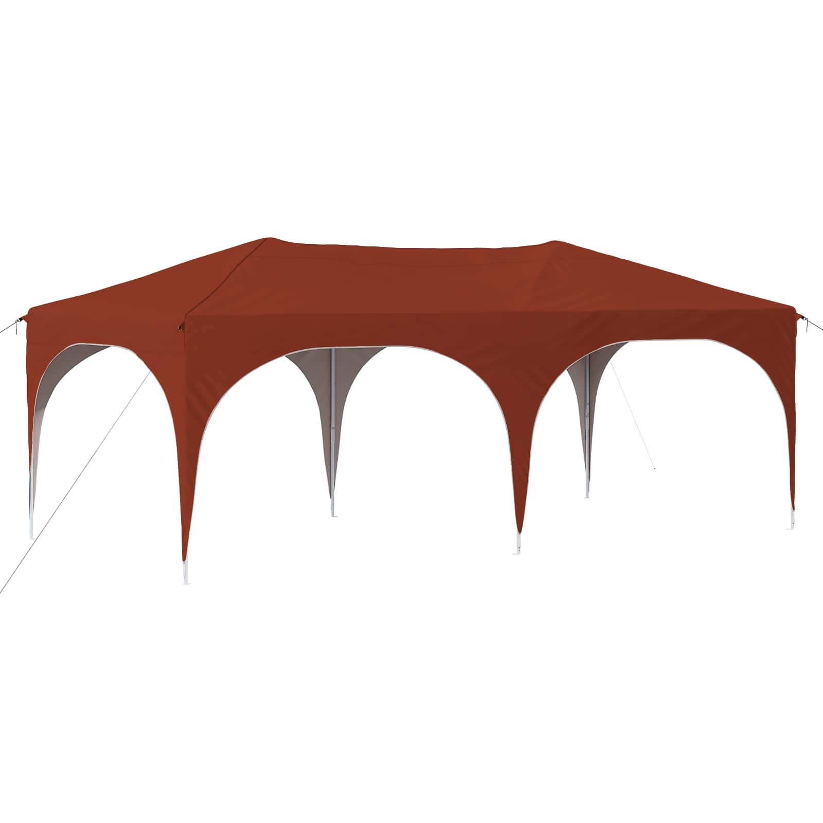 Maison Exclusive - Pop-up Partyzelt 574 X 289 X 245 Cm Terrakotta