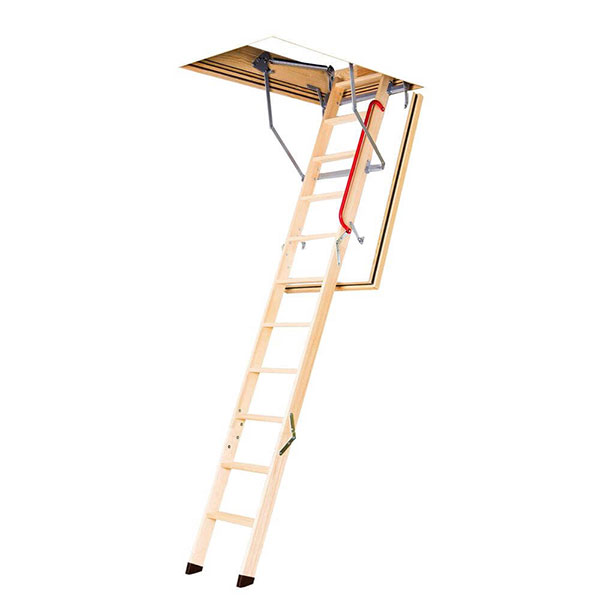 Holz Bodentreppe Mit Brandschutz Mit Deckenöffnung 70x130cm - Lwf60/70130-305-sl