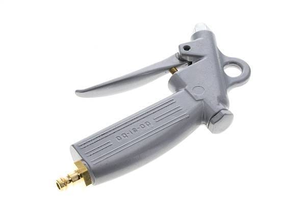DN5 (Orion) Aluminium-Blaspistole mit einstellbarem Durchfluss und kurzer Düse