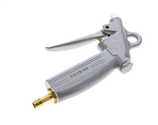 9mm Luftblaspistole aus Aluminium mit einstellbarem Durchfluss und kurzer Düse