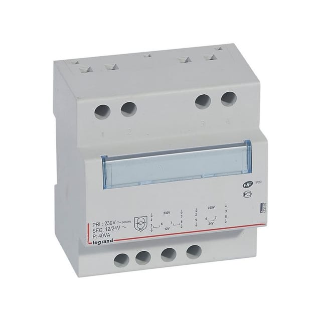 Legrand LEXIC 1-Phasen-Transformator 24V | 413097