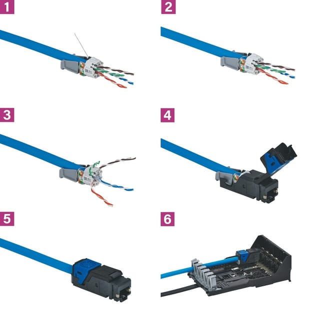 Legrand LCS3 Patch Panel Verdrilltes Paar - 033764