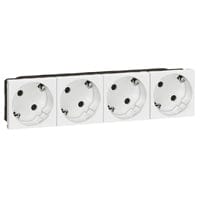 Legrand Mosaik-Wandsteckdose (WCD-Schaltgeräte) (Europäische Steckdose) - 077254