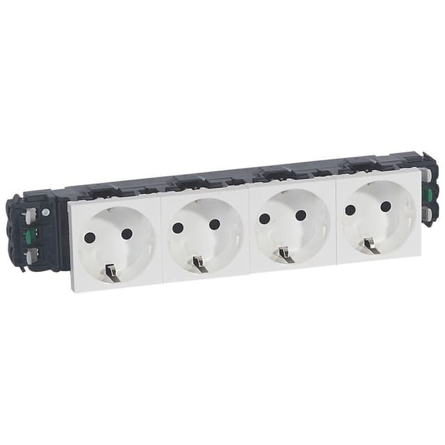 Legrand Mosaik-Wandsteckdose (WCD-Schaltgeräte) (Europäische Steckdose) - 077404