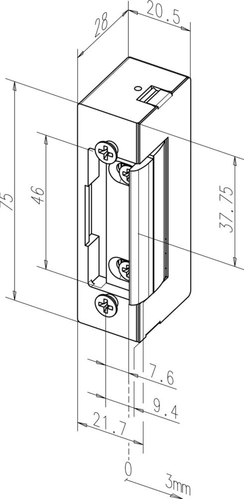 Assa Vema Elektrisches Türschloss - 10001240