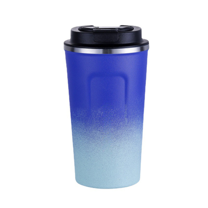 Intelligenter Doppelwandiger Edelstahl-kaffeebecher Mit Deckel Und Temperaturanzeige Für Heißen/eisgekühlten Kaffee