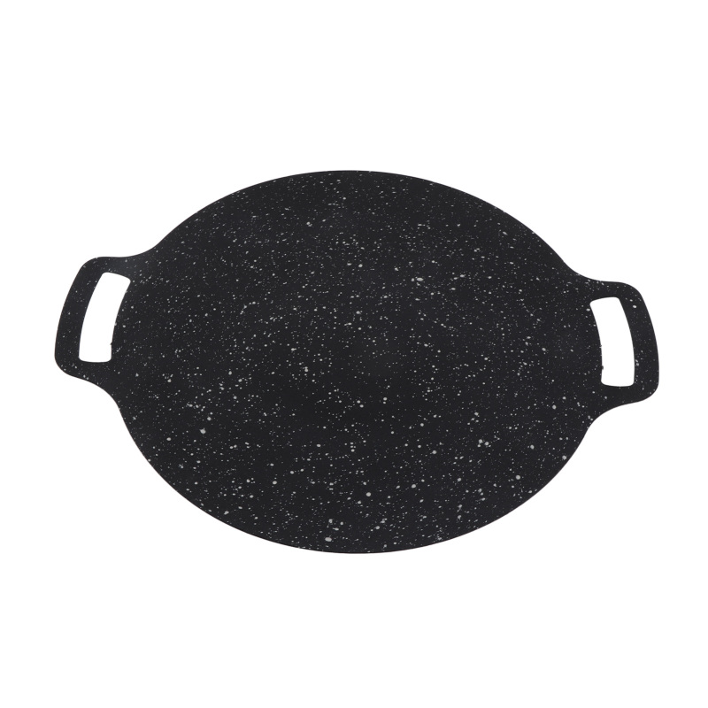 Maifan Koreanische Steingrillpfanne, Antihaftbeschichtet Und Hitzebeständig, Ideal Für Outdoor-camping (38 Cm).