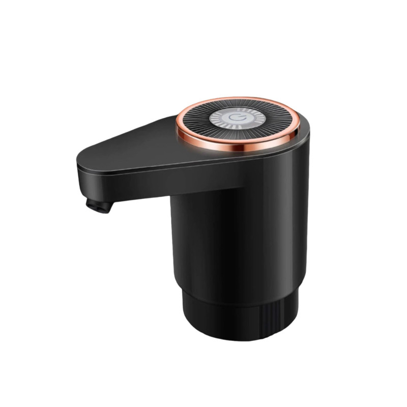 Wiederaufladbarer Usb-wasserpumpenspender Für 5-gallonen-flaschen, Tragbarer Wasserspender Für Zuhause, Küche, Büro Und Camping (schwarz).