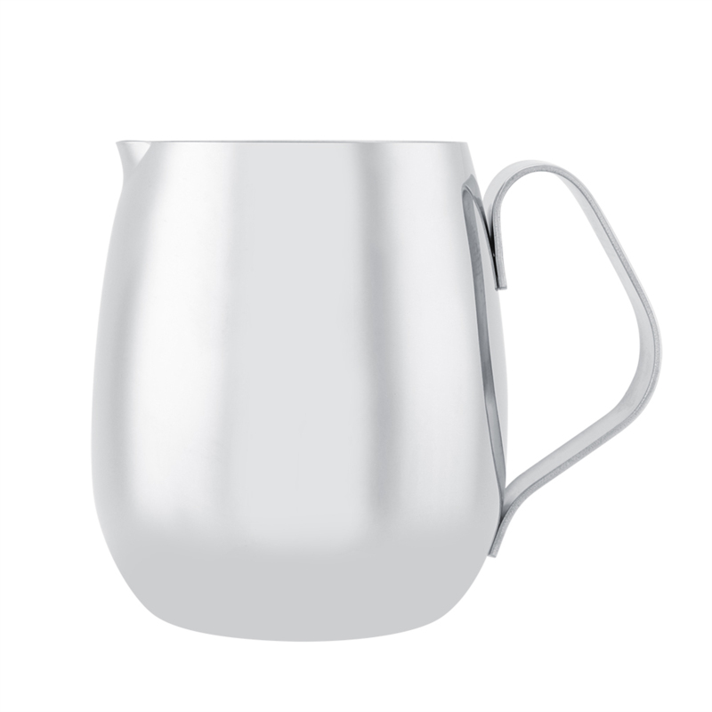 Dickwandiger Milchkrug Aus Edelstahl Zum Aufschäumen Von Milch, Latte-tassen, Kanne (600 Ml)