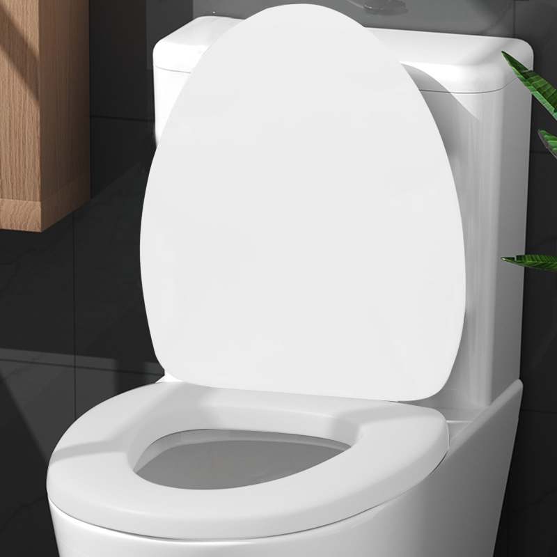 Länglicher Toilettensitz Aus Weichem Vinyl Mit Schaumstoffpolsterung, Standardkompatibilität (weiches Vinyl)