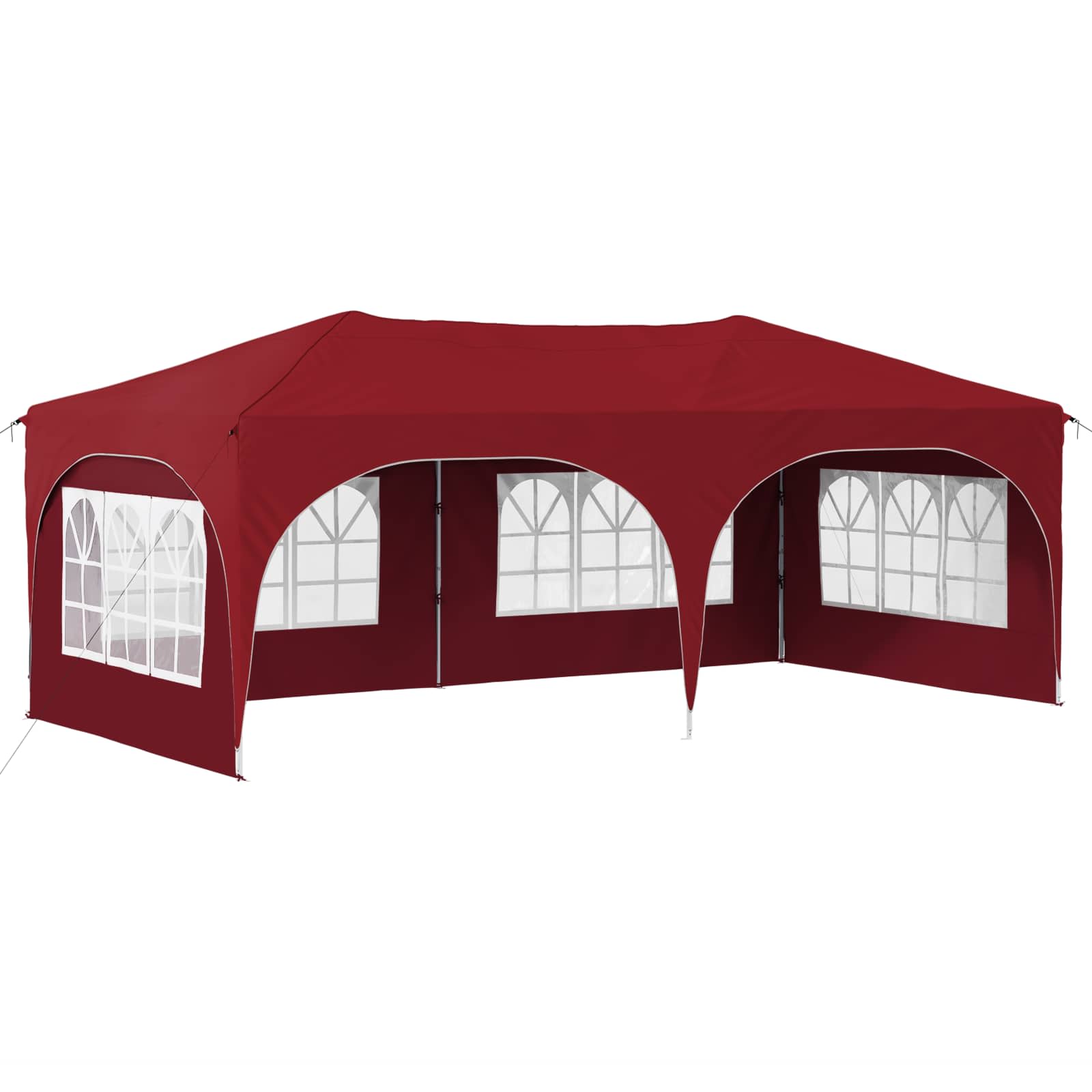 Maison Exclusive - Pop-up Partyzelt 574 X 289 X 245 Cm Bordeauxro