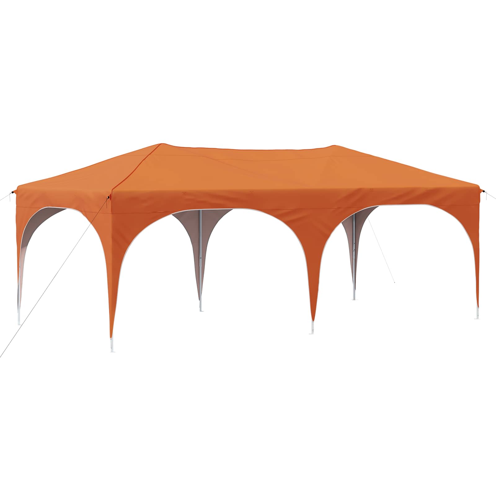 Maison Exclusive - Pop-up Partyzelt 574 X 289 X 245 Cm Orange Oxf