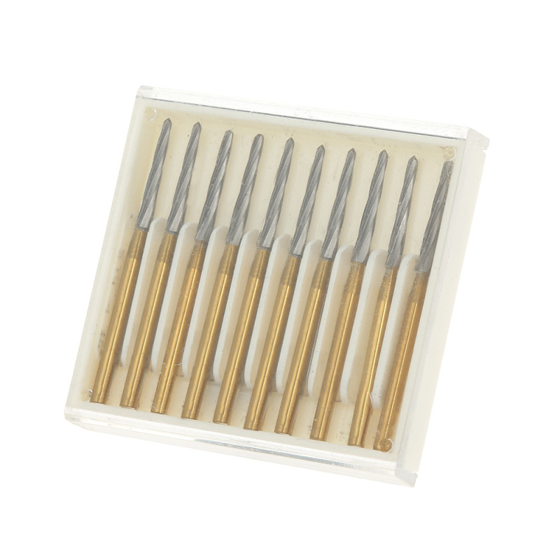 10 Endo-z Dentalbohrer Für Den Laboreinsatz, Aus Wolframkarbid, Für Hochgeschwindigkeitsfinish, Fg, 21 Mm/25 Mm/28 Mm (optional)