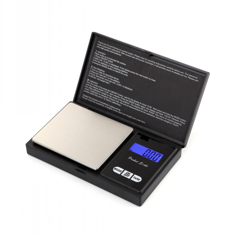 Präzisionswaage 500 G/0,01 G, Hintergrundbeleuchtetes Lcd-display, Einheiten G/dwt/ct/gn