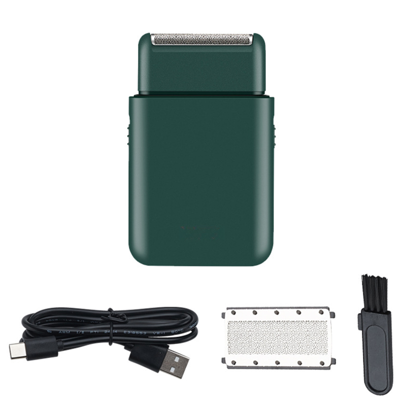 Elektrischer Folienrasierer, Usb-aufladbar, Kabellos, Für Nass-/trockenhaut, Bart Und Haar Für Männer