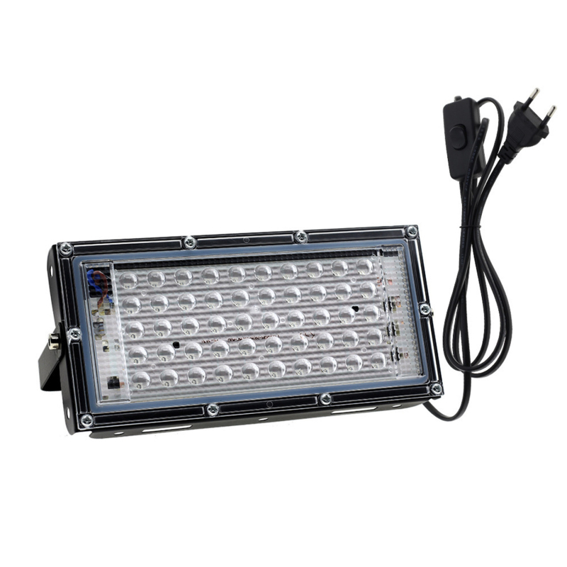 50w/100w Led-außenstrahler, Ip65 Wasserdicht, 220v, 395nm Violettes Licht (1 Stück).