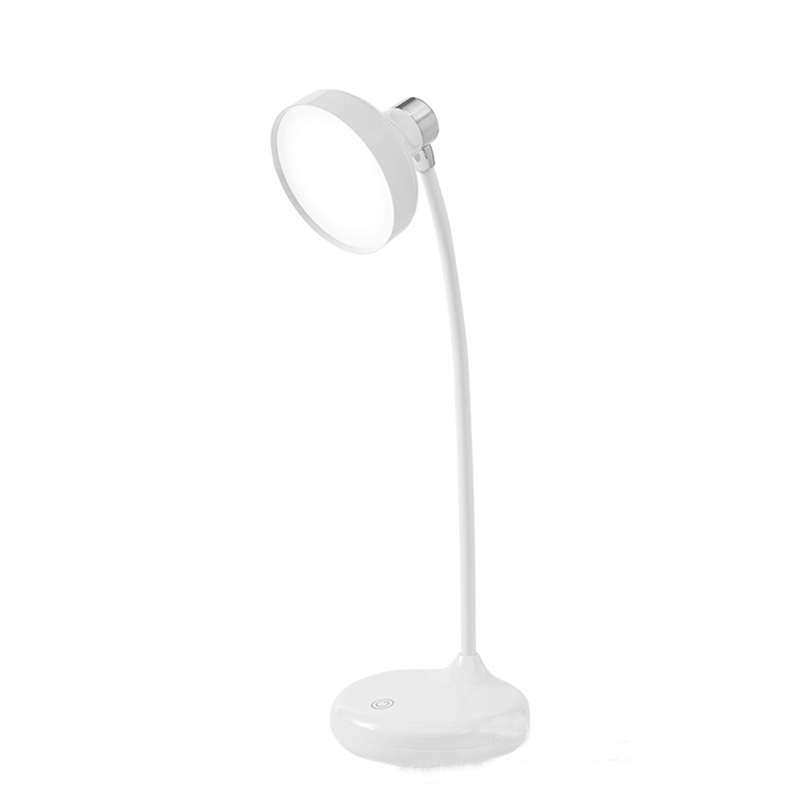 Wiederaufladbare Led-schreibtischlampe Über Usb, Einstellbare Helligkeit, Weißes/warmes/neutrales Licht (1200 Mah)