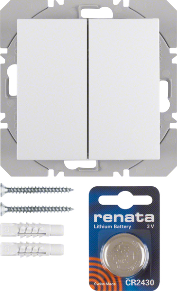 Hager Berker S.1/B.3/B.7 Hand-/Wandsender Bus-System - 85656289